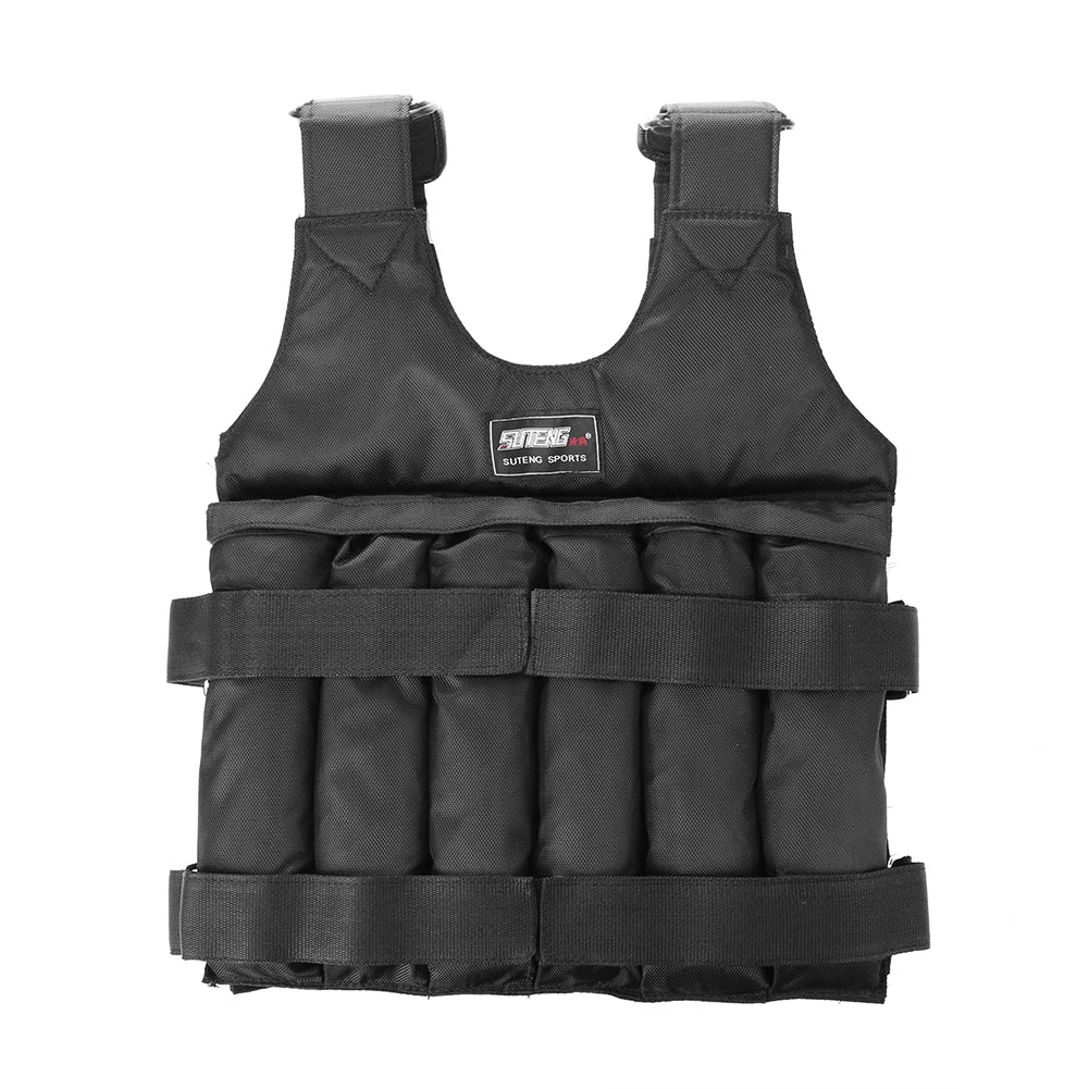 Adjustable Weight Vest Jacket for Enhanced Running & Training - 3 to 50 Kg Loading Capacity