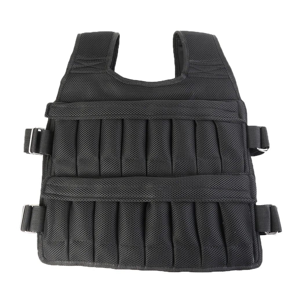 Adjustable Weight Vest Jacket for Enhanced Running & Training - 3 to 50 Kg Loading Capacity