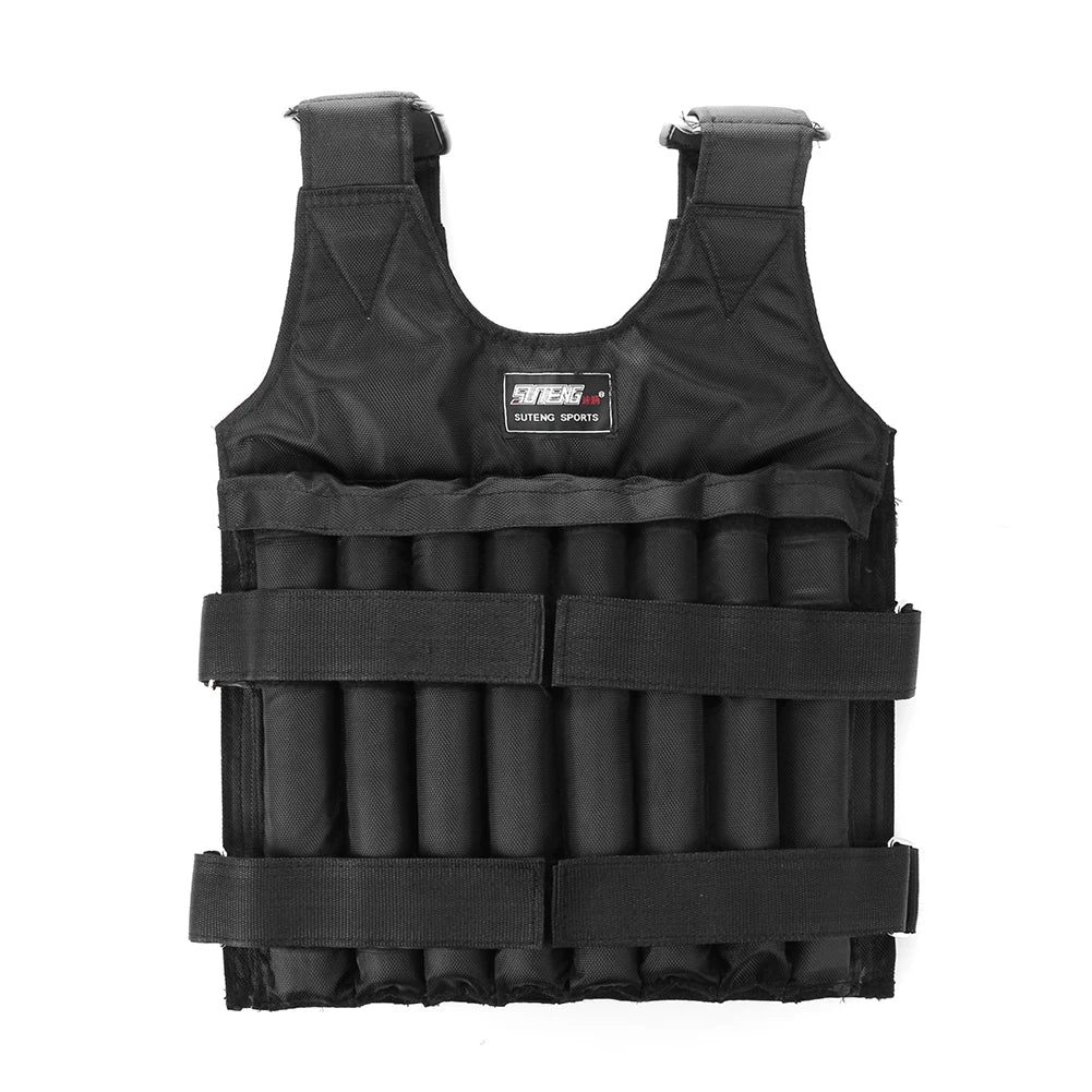 Adjustable Weight Vest Jacket for Enhanced Running & Training - 3 to 50 Kg Loading Capacity